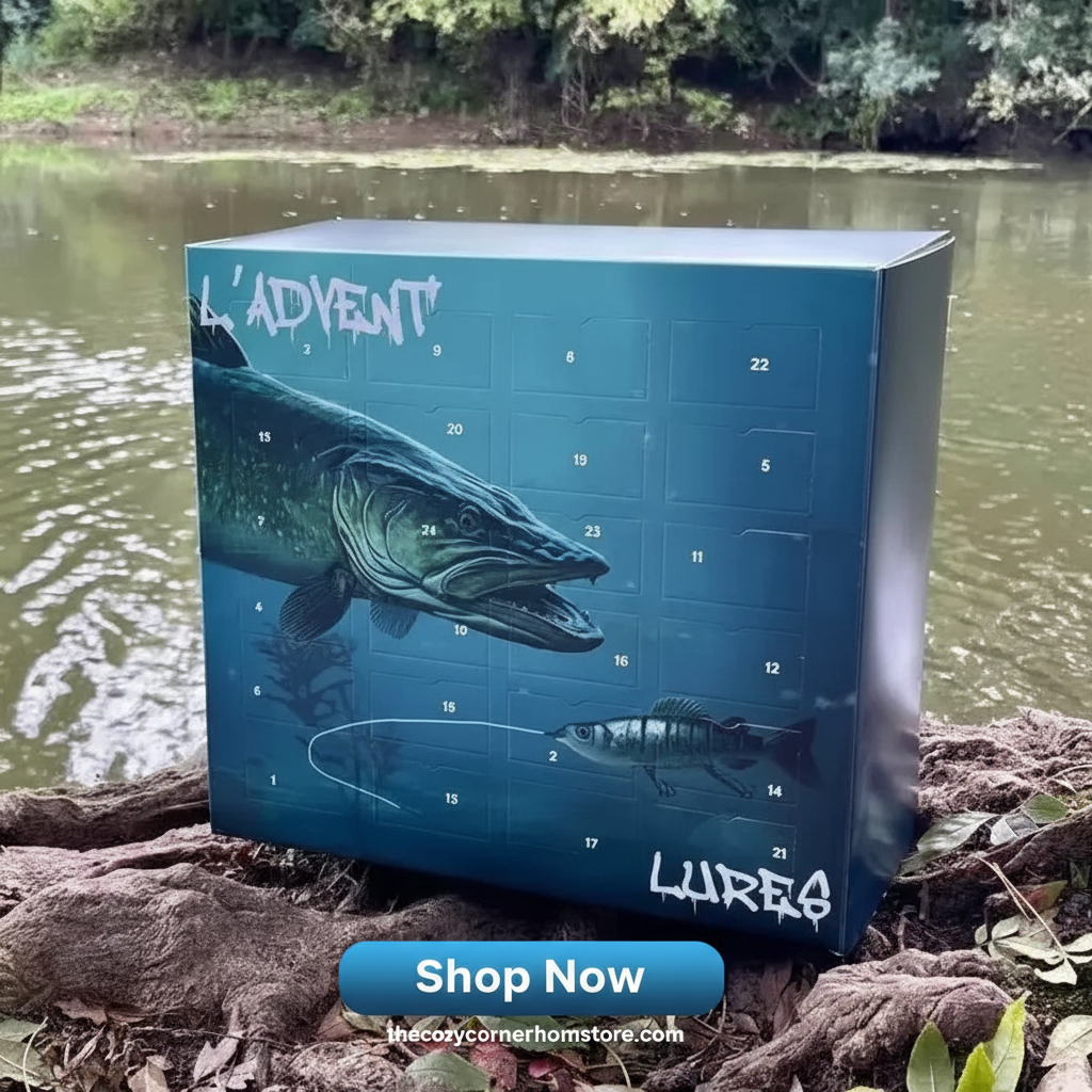 Christmas Fishing Lure Advent Calendar - Fun and Exciting