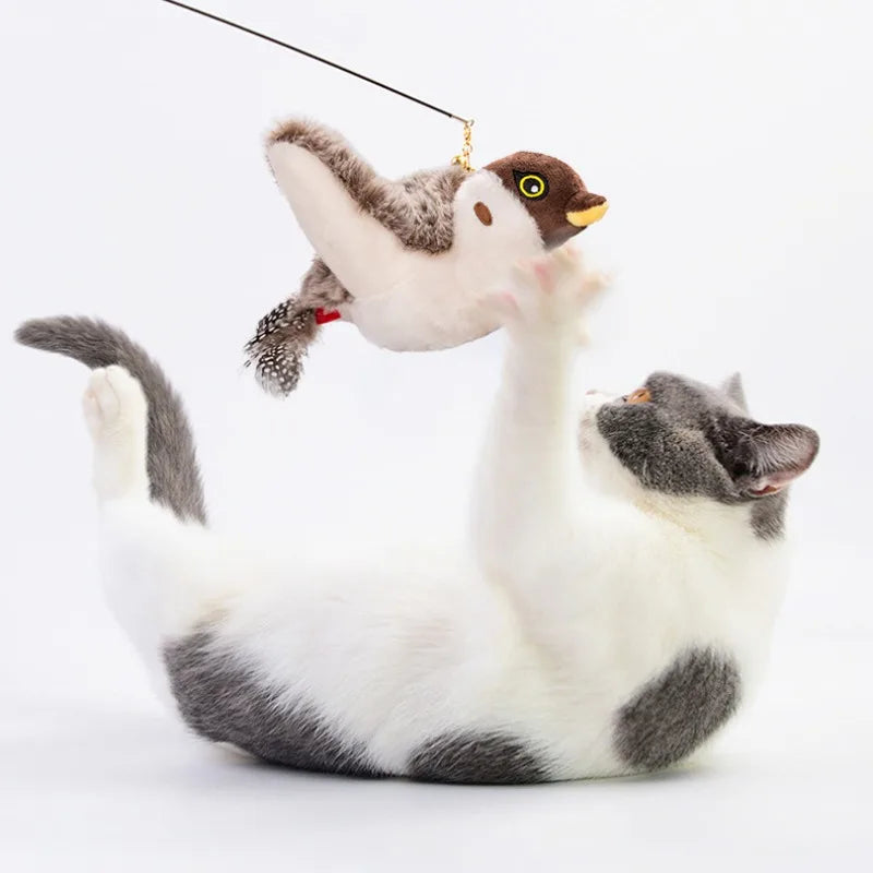 Simulated Bird Cat Toy - Rechargeable