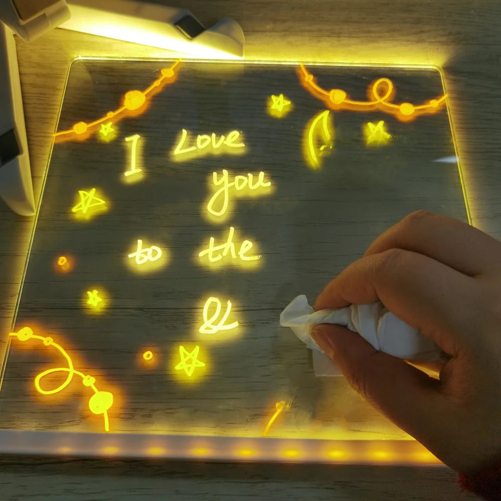 LED Lamp Acrylic Board - Fun and Interactive
