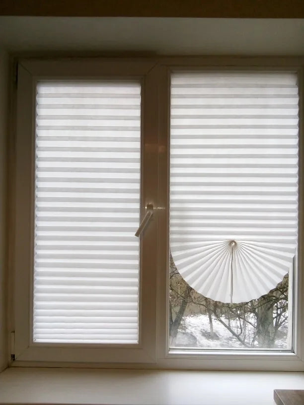 Adhesive Window Blinds - Blackout Shades