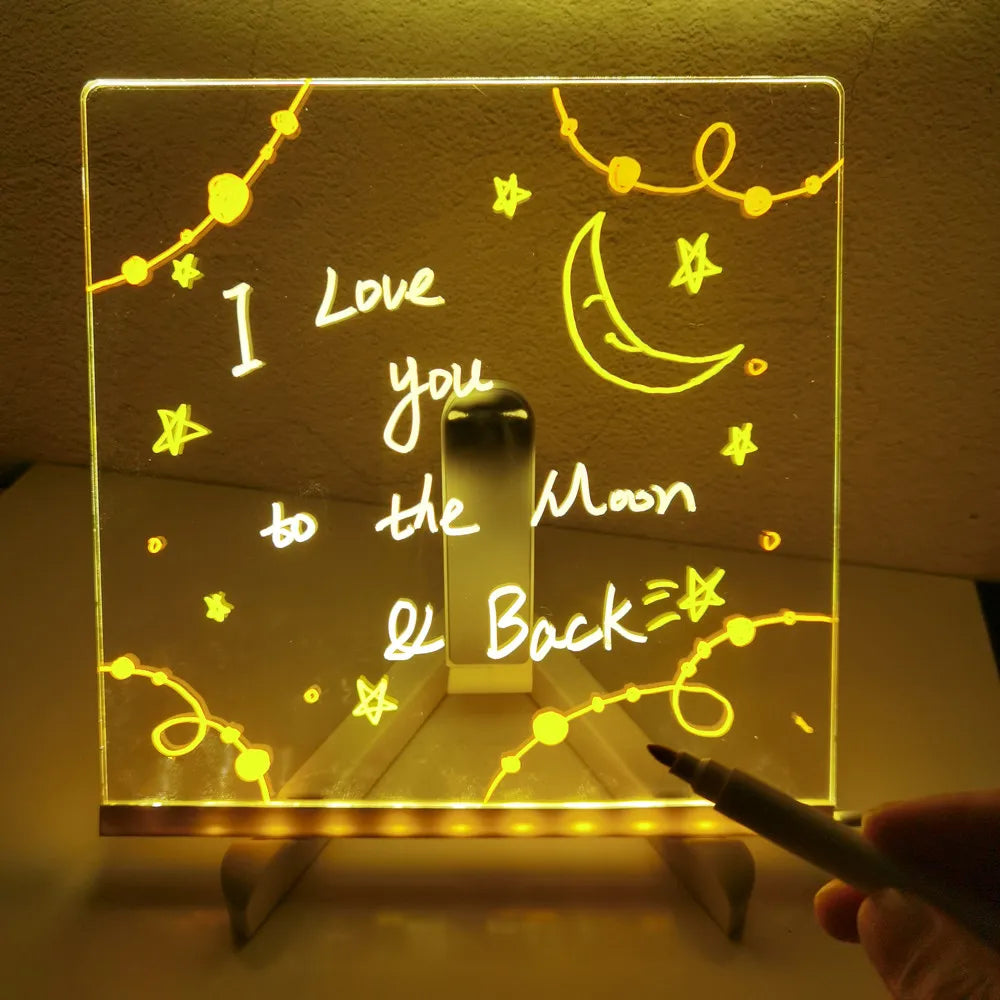 LED Lamp Acrylic Board - Fun and Interactive