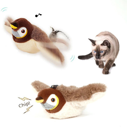 Simulated Bird Cat Toy - Rechargeable