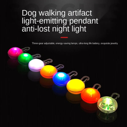 LED Dog Collar Light - Glow in The Dark Reflective