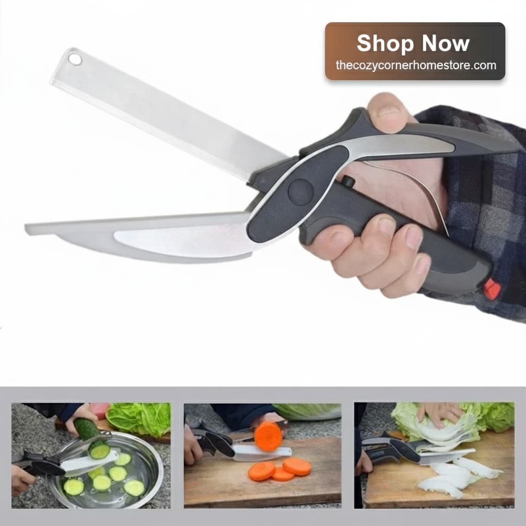 Stainless Steel Kitchen Scissors - Multifunctional