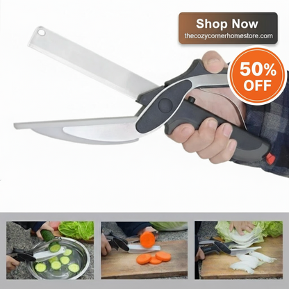 Stainless Steel Kitchen Scissors - Multifunctional