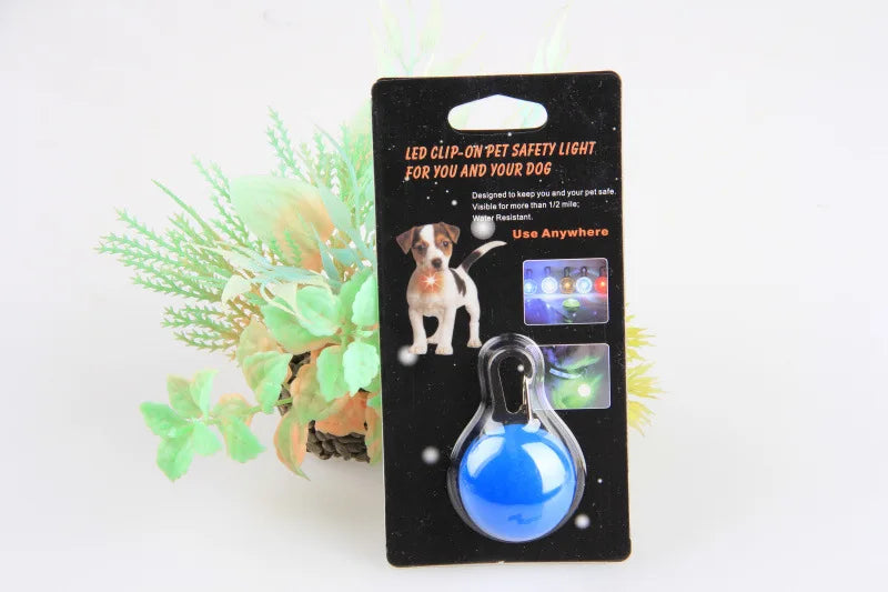 LED Dog Collar Light - Glow in The Dark Reflective