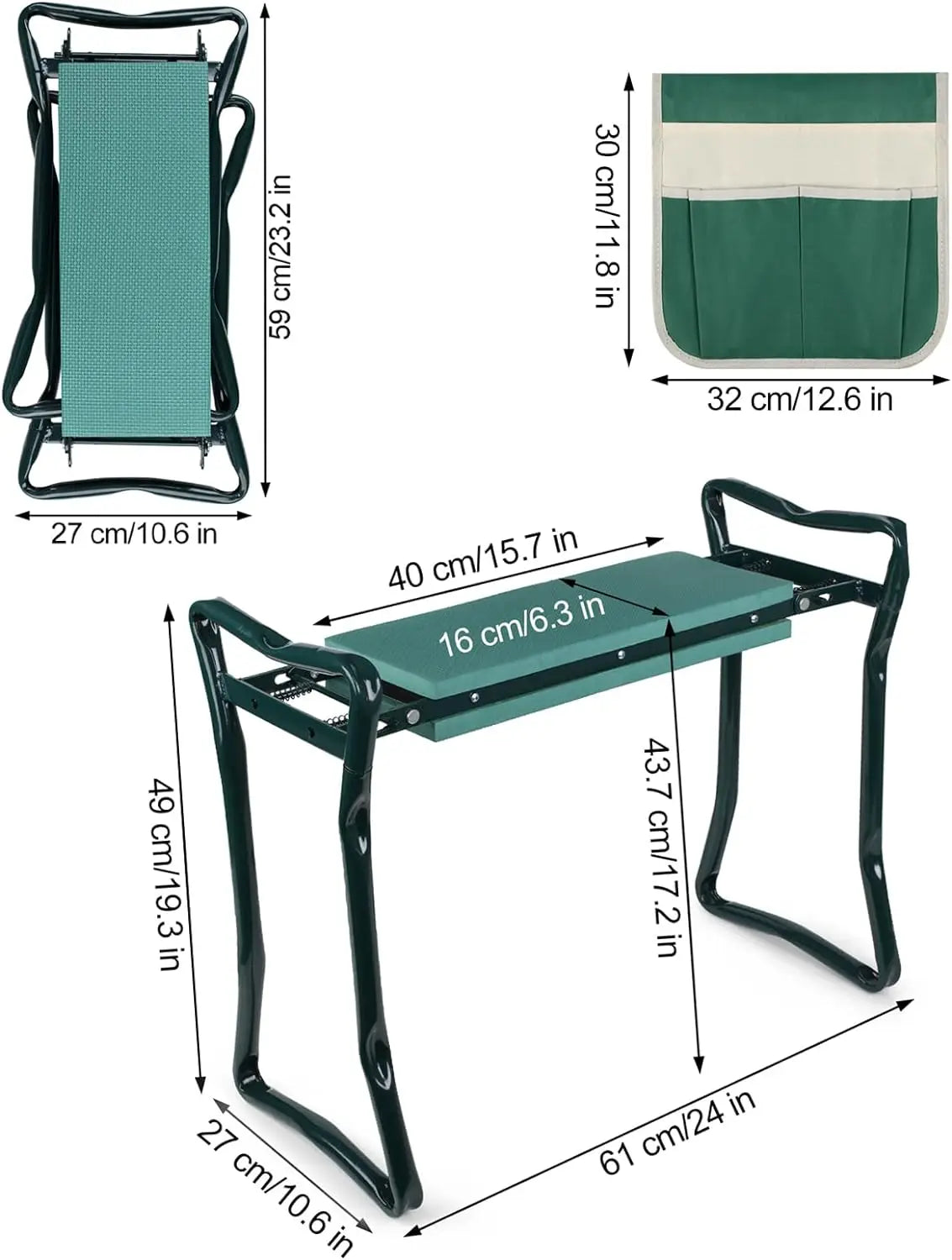 Garden Kneeler and Seat - Gardening and Outdoor Activities