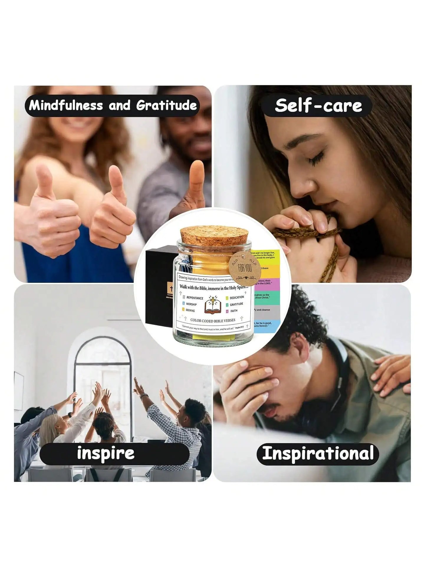 Bible Verses Jar - Christian Cards