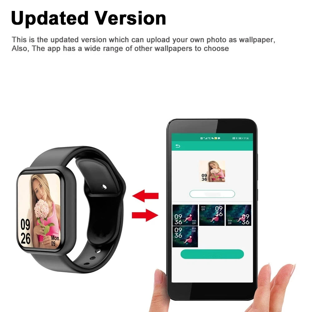 Smart Watch Bluetooth - Fitness and Sport