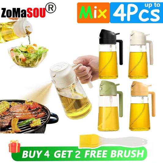 2-in-1 Oil Dispenser - Spray or Pour