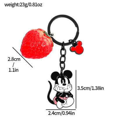 Mickey Minnie Mouse Keychain - Backpack Accessory