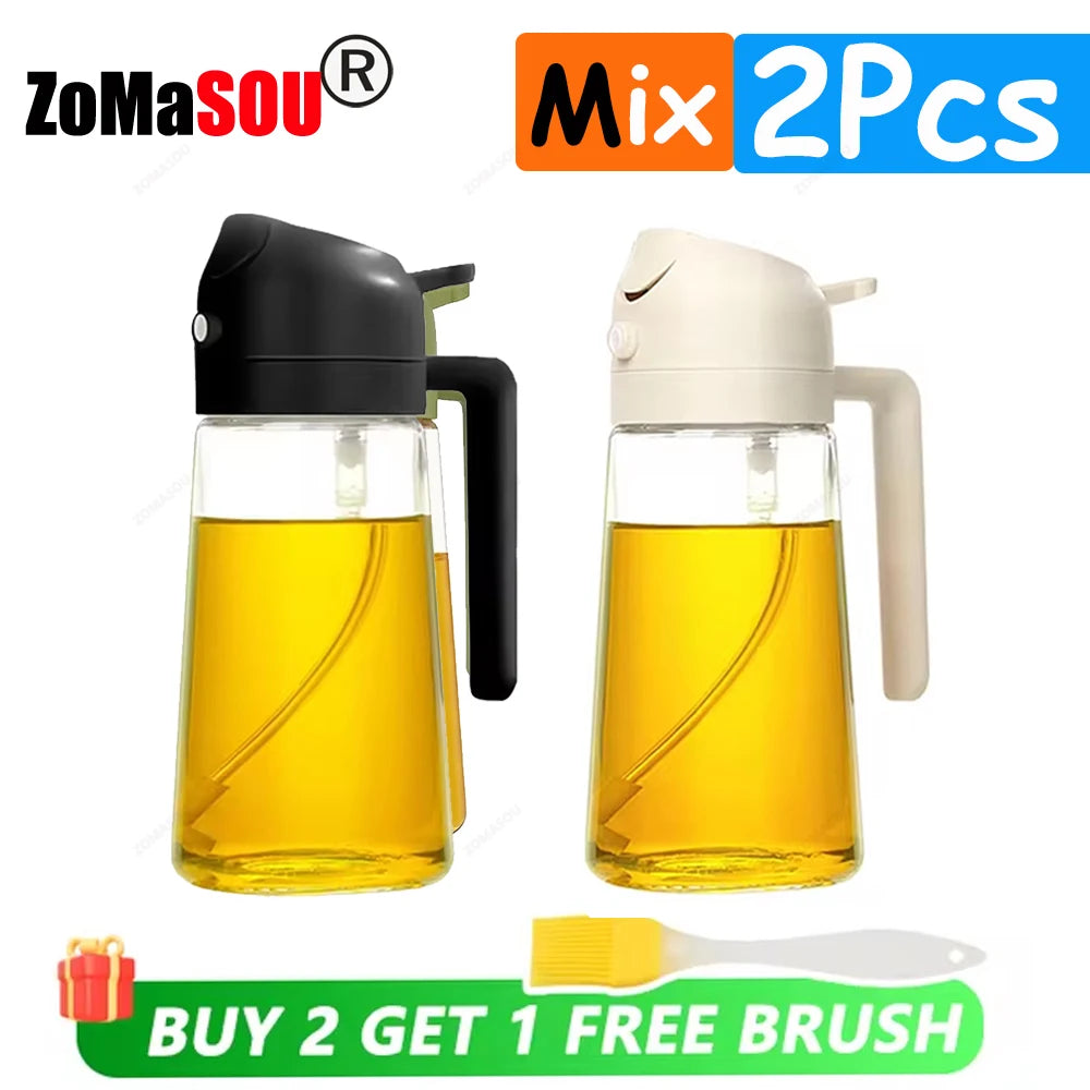 2-in-1 Oil Dispenser - Spray or Pour