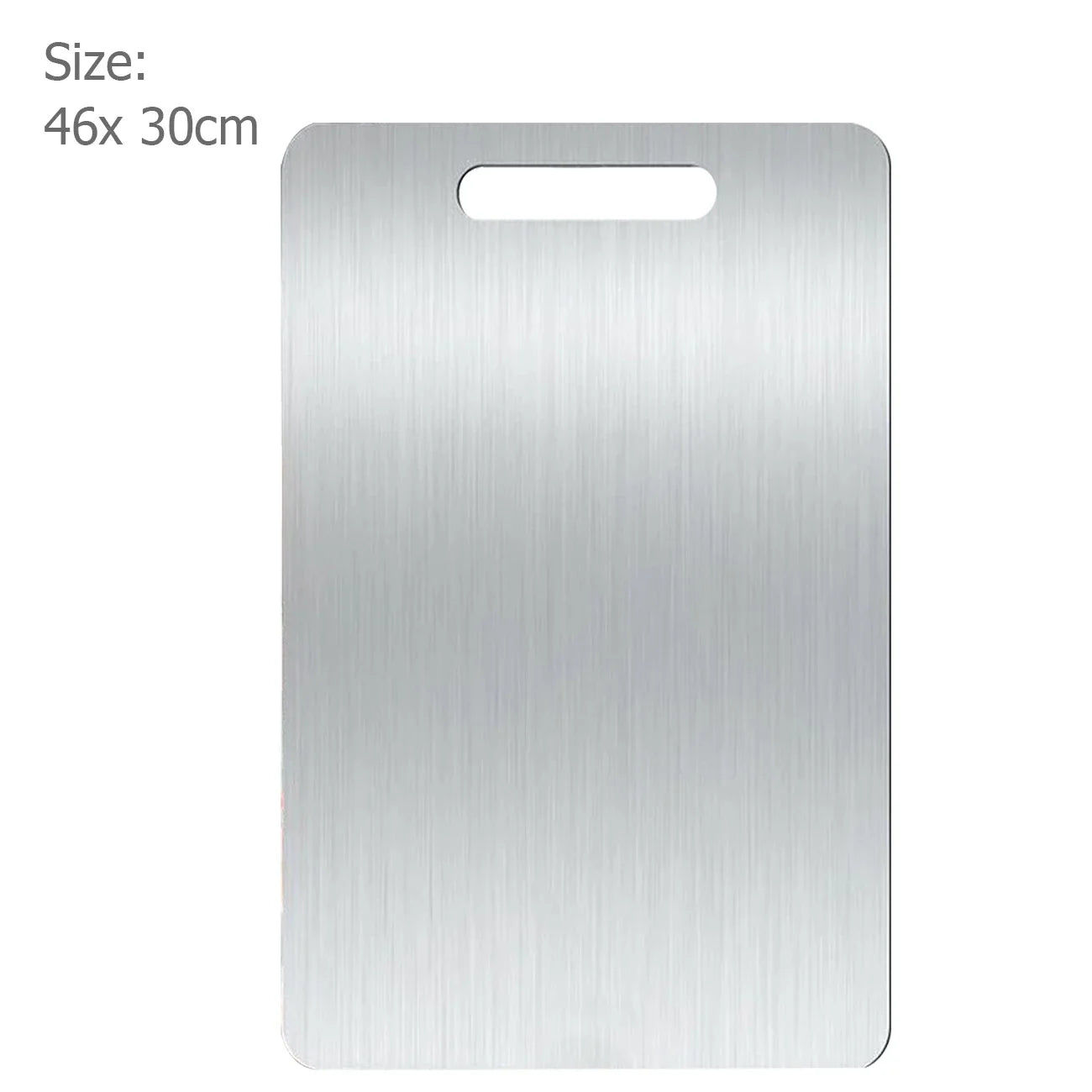 Stainless Steel Cutting Board - Clean and Safe