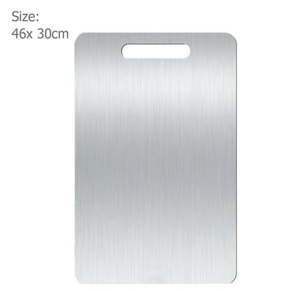 Stainless Steel Cutting Board - Clean and Safe