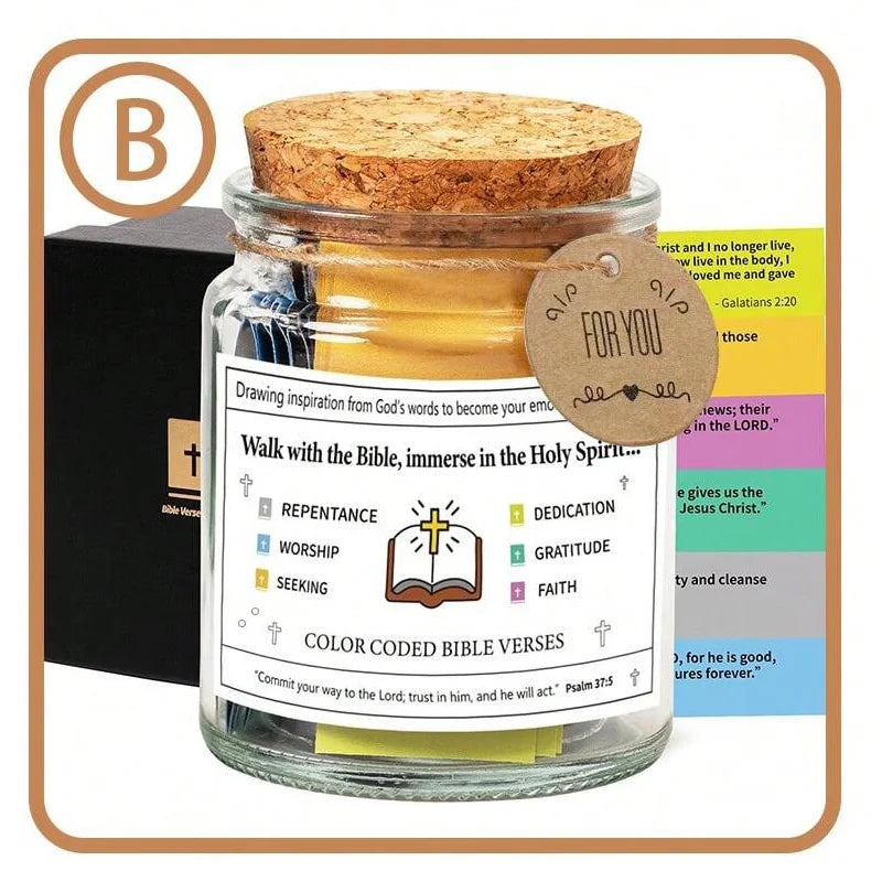 Bible Verses Jar - Christian Cards