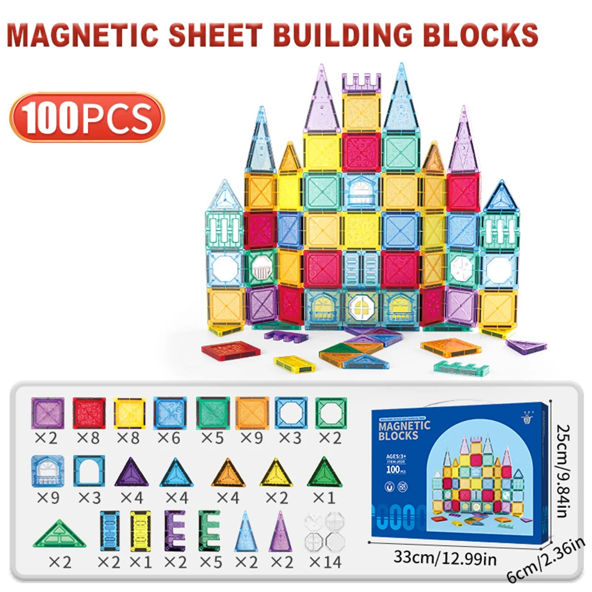 Magnetic Building Blocks - Interactive and Entertaining