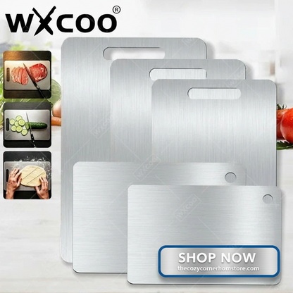 Stainless Steel Cutting Board - Clean and Safe