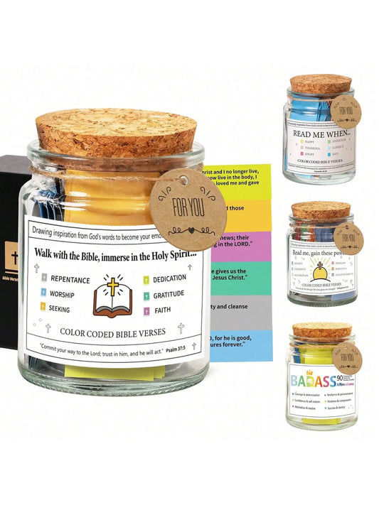 Bible Verses Jar - Christian Cards
