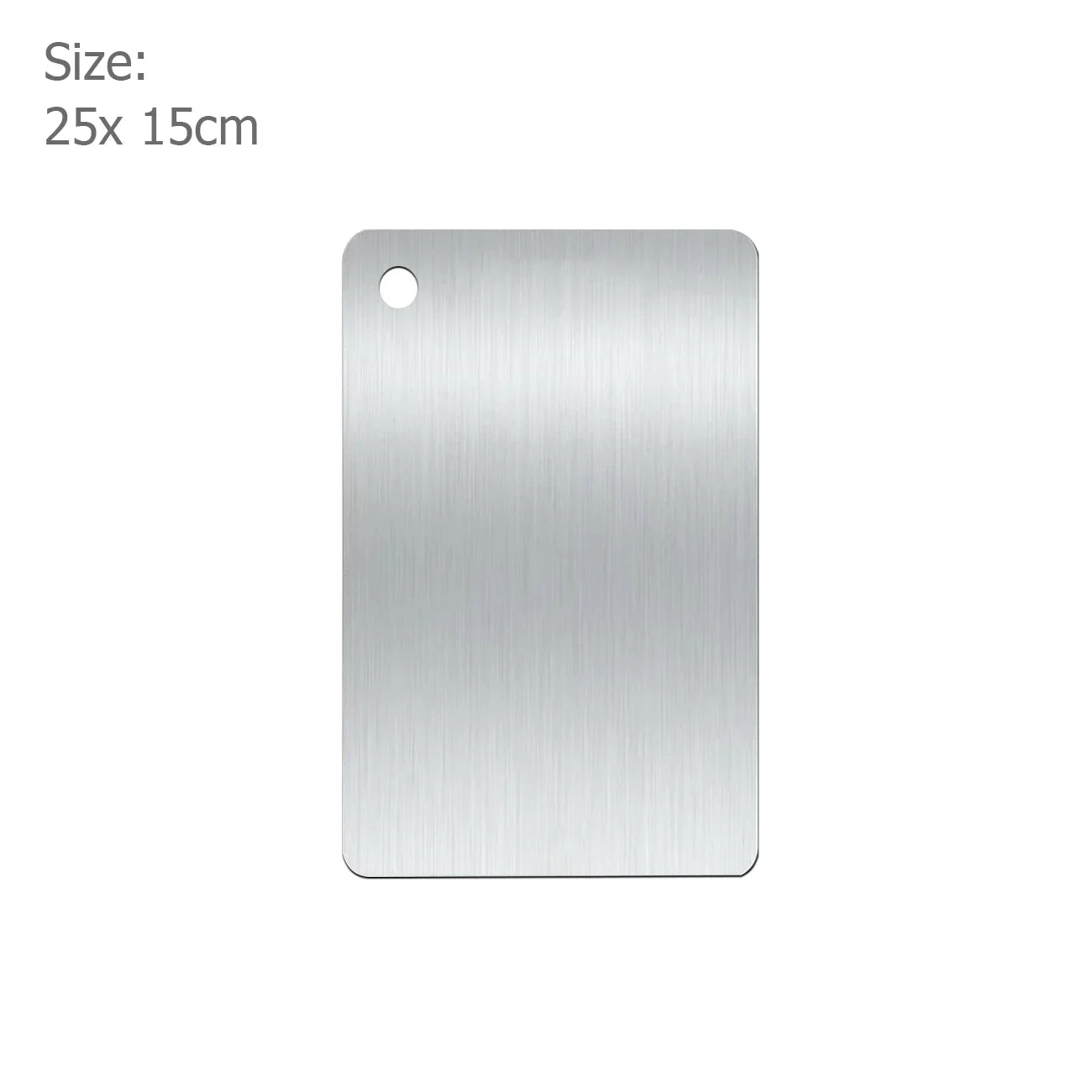 Stainless Steel Cutting Board - Clean and Safe