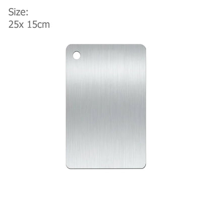 Stainless Steel Cutting Board - Clean and Safe
