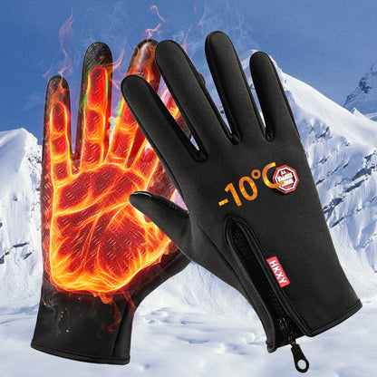 Heated Winter Gloves - Touchscreen Non Slip