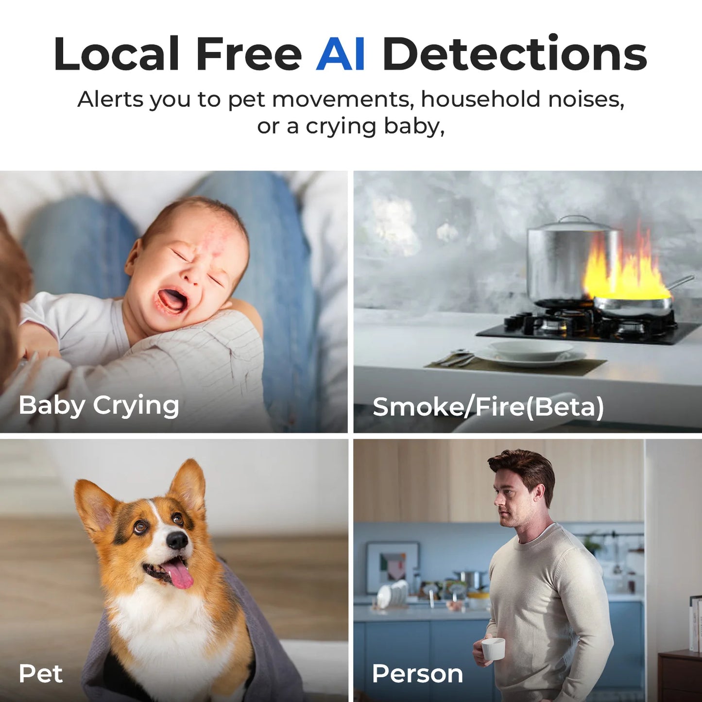 Pet Camera- Home Security Wifi