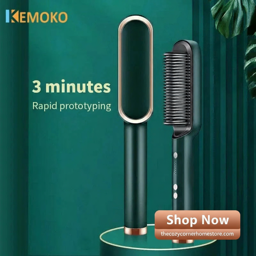 3-in-1 Pro Heated Hot Comb – Quick & Efficient Styling