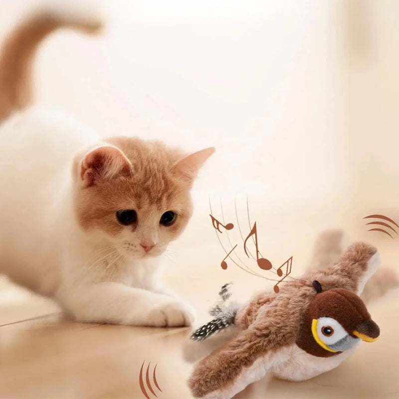 Simulated Bird Cat Toy - Rechargeable