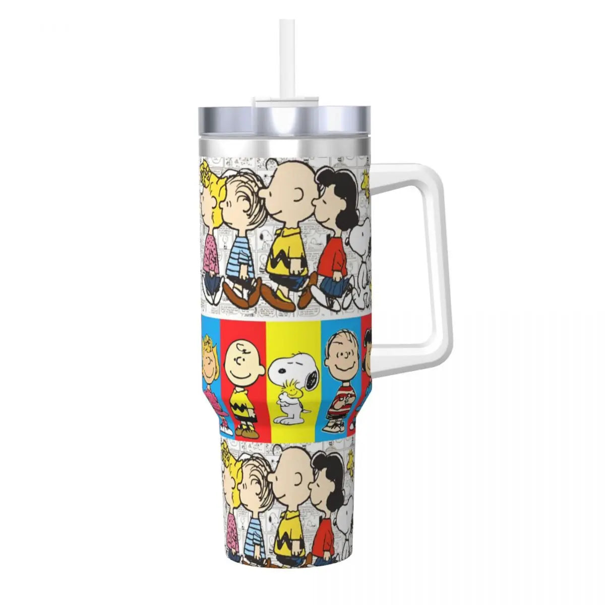 Snoopy Stainless Steel Tumbler -  Peanuts Water Bottle