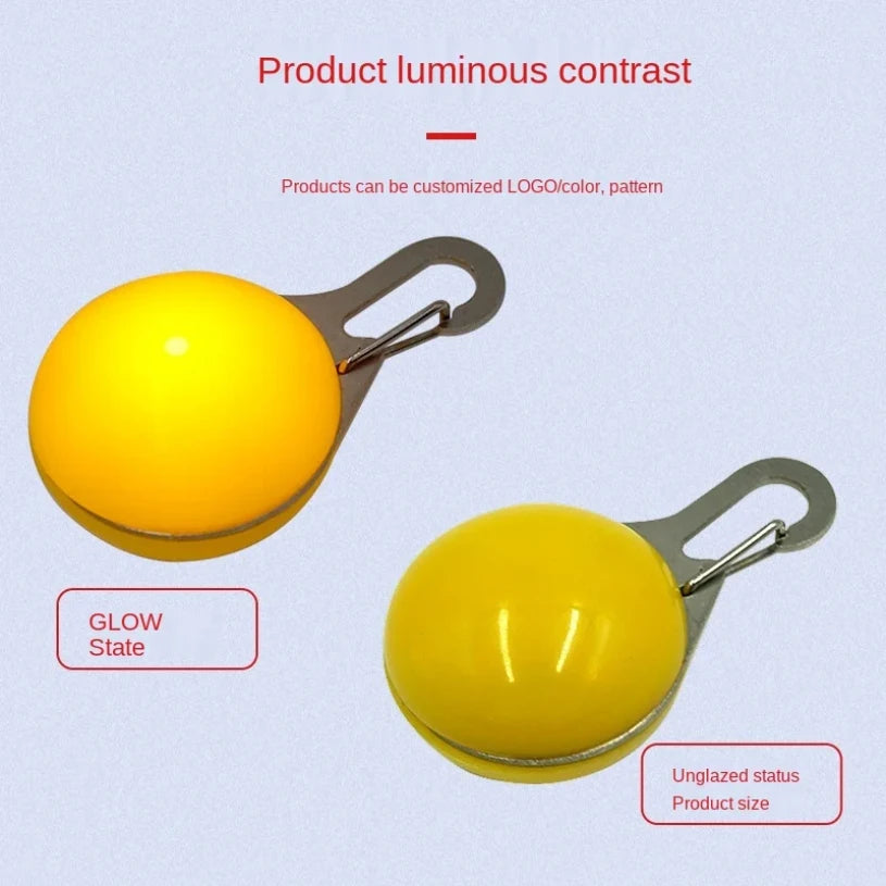 LED Dog Collar Light - Glow in The Dark Reflective