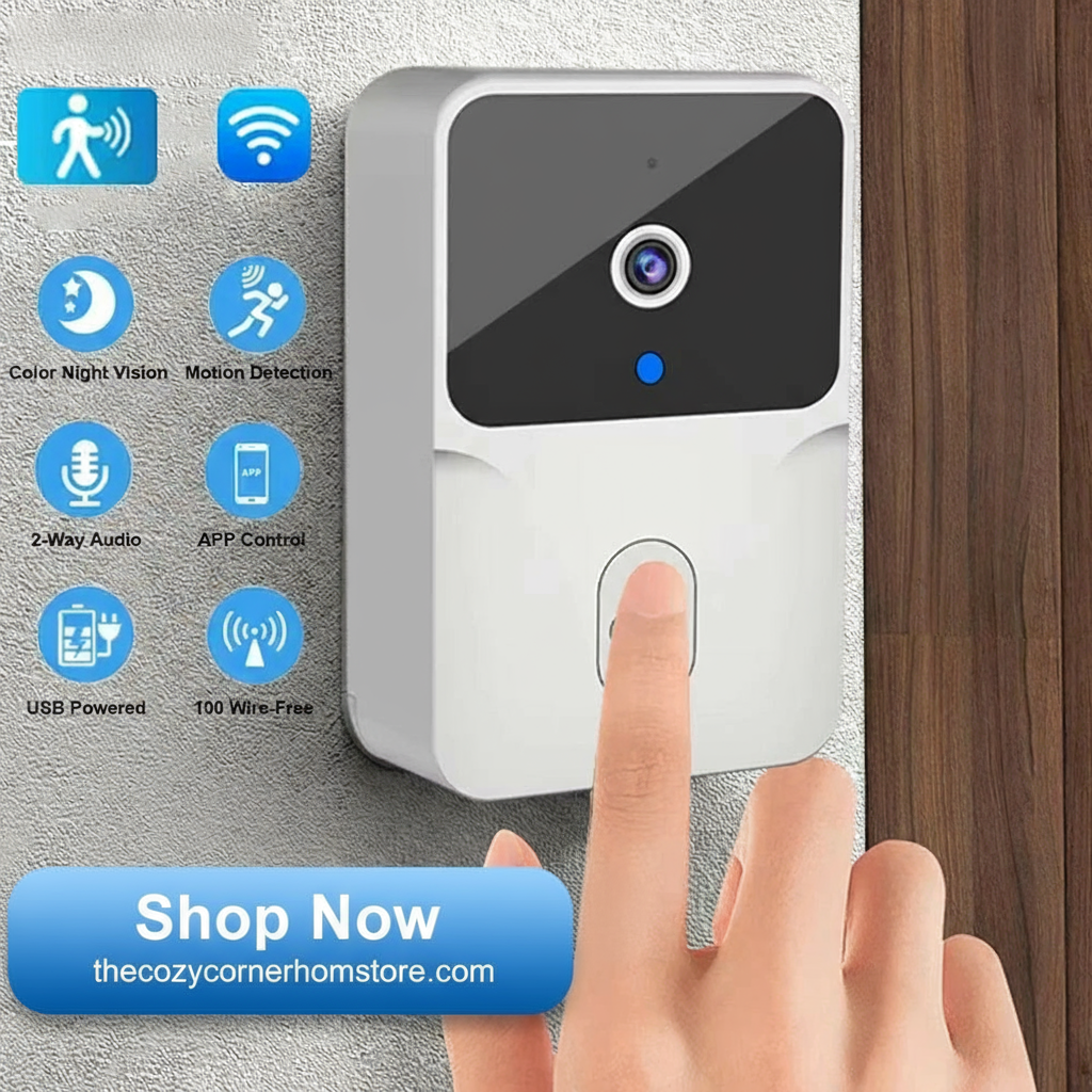 WiFi Video Doorbell Camera - Security and Convenience