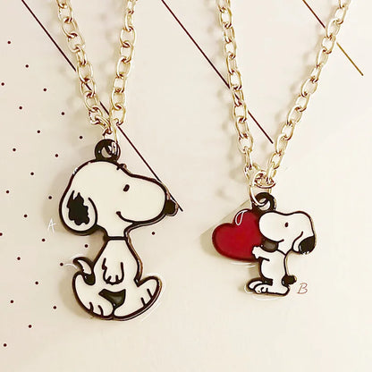 Snoopy Cartoon Necklace - Jewelry Gift