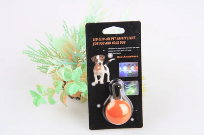 LED Dog Collar Light - Glow in The Dark Reflective