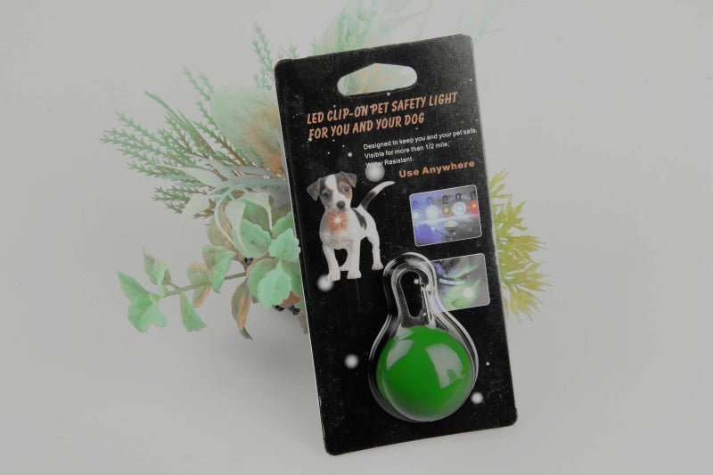 LED Dog Collar Light - Glow in The Dark Reflective