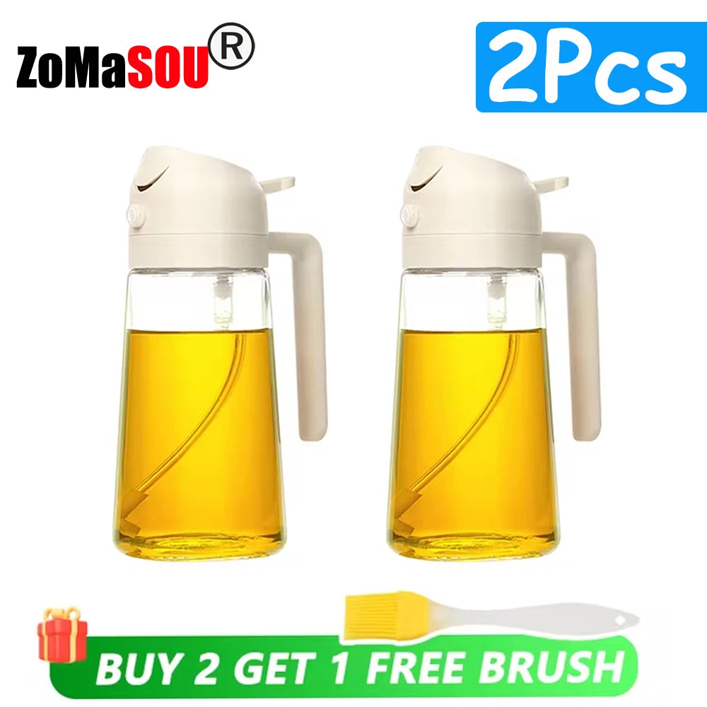 2-in-1 Oil Dispenser - Spray or Pour