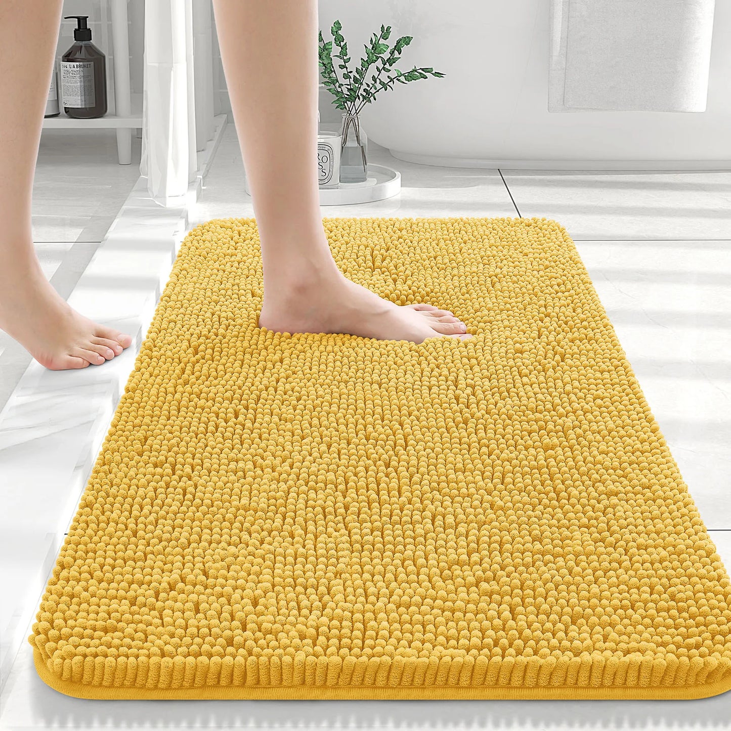 Bathroom Rug - Machine Washable