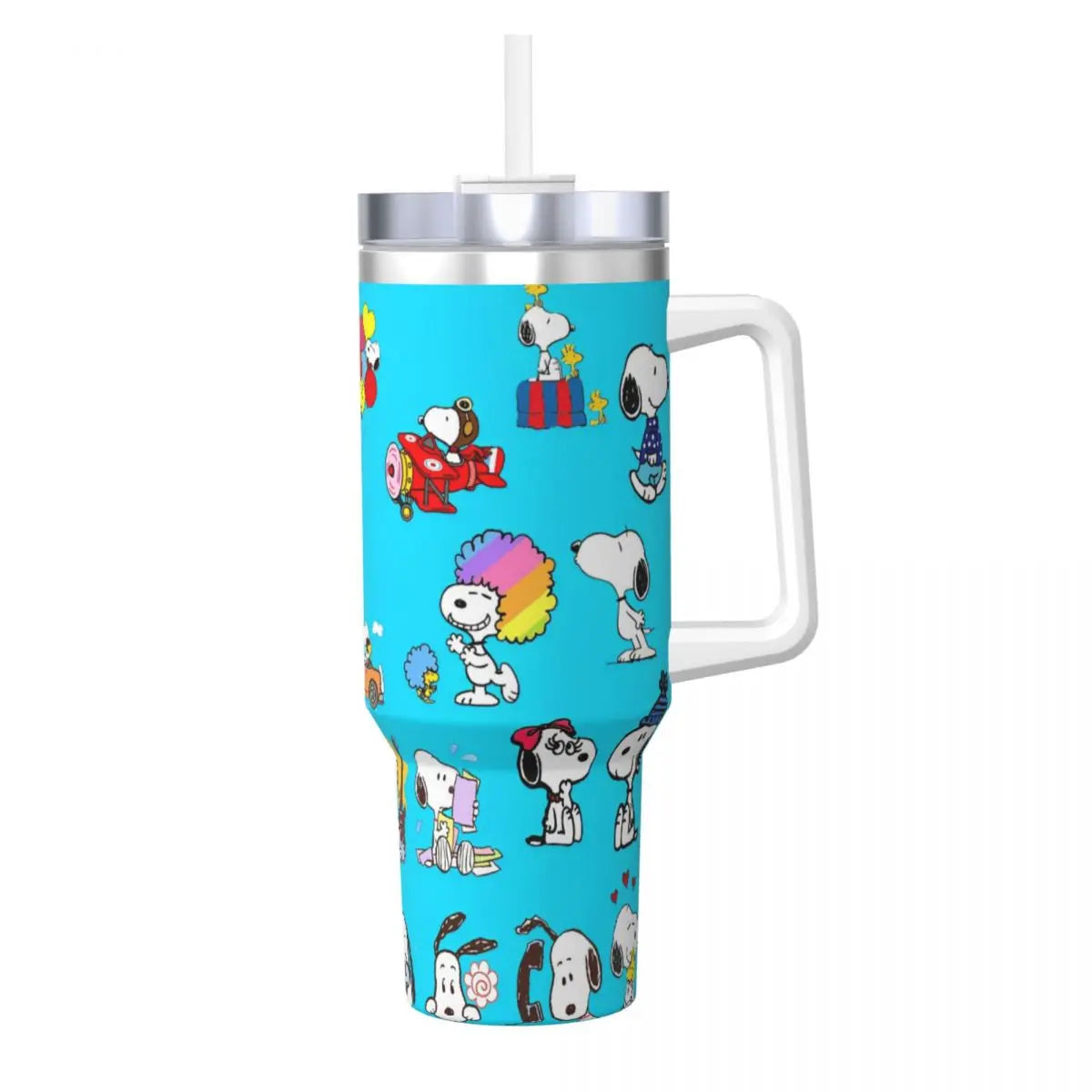 Snoopy Stainless Steel Tumbler -  Peanuts Water Bottle