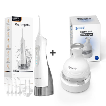 Portable Dental Water Flosser -  USB Rechargeable 3 Modes