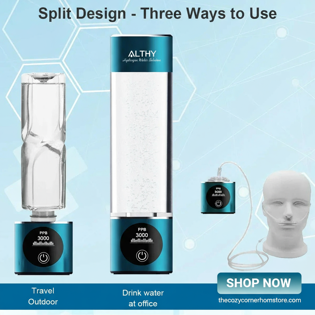 Portable Hydrogen Water Bottle – Infuse Your Water with Benefits