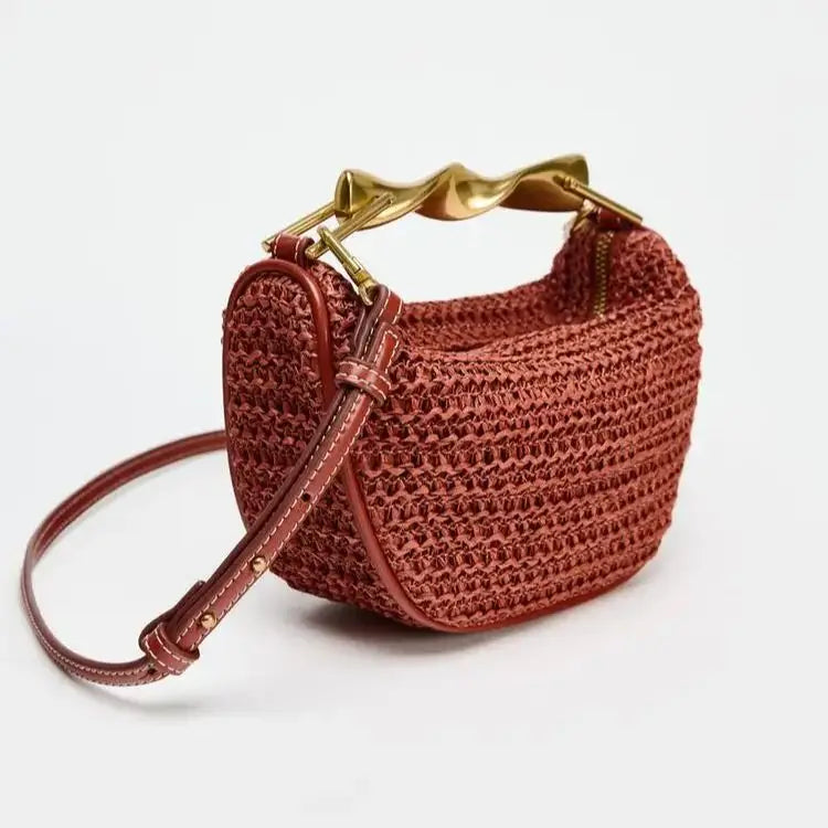 Half-Moon Shoulder Bag - Crossbody Bag