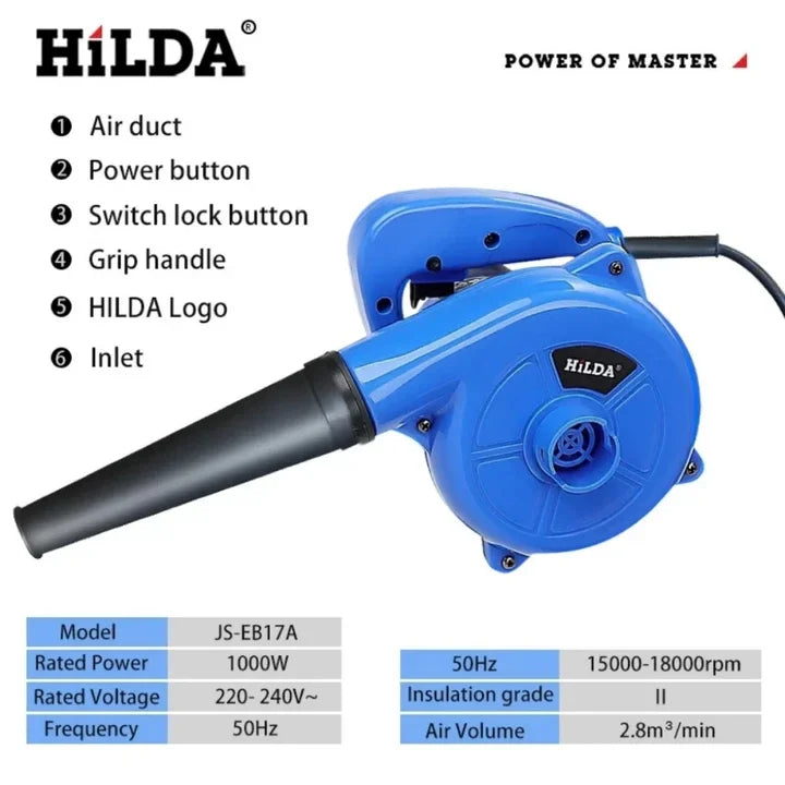 Mini Air Blower - 1000W Computer Cleaner Electric