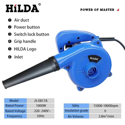 Mini Air Blower - 1000W Computer Cleaner Electric