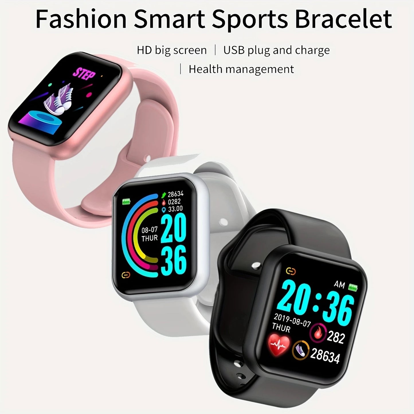 Smart Watch Bluetooth - Fitness and Sport
