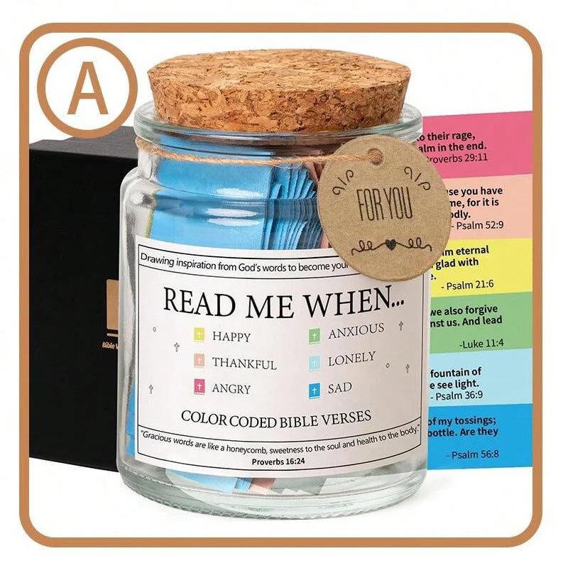 Bible Verses Jar - Christian Cards