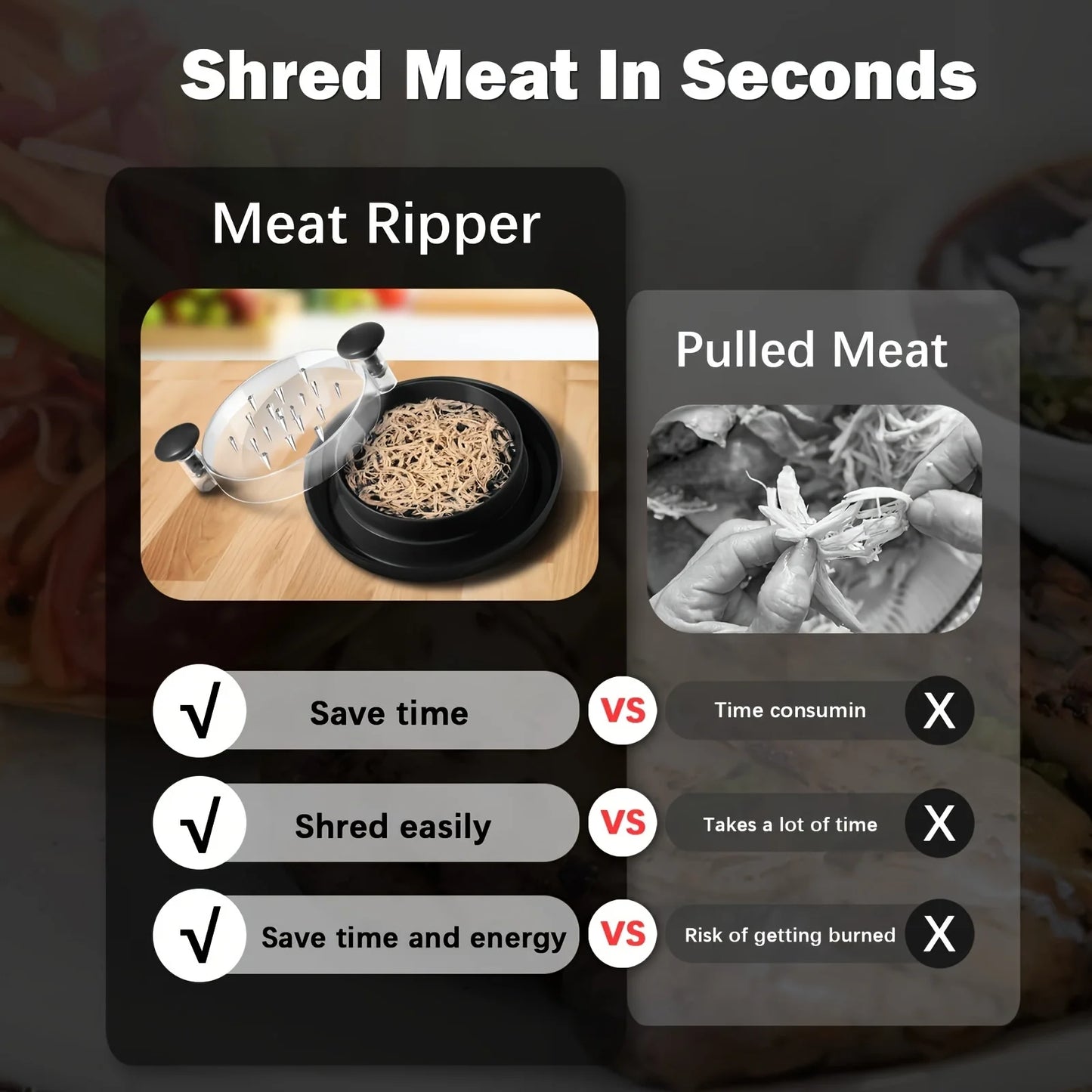 Chicken Shredder - Easy and Convenient