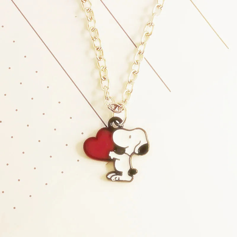 Snoopy Cartoon Necklace - Jewelry Gift