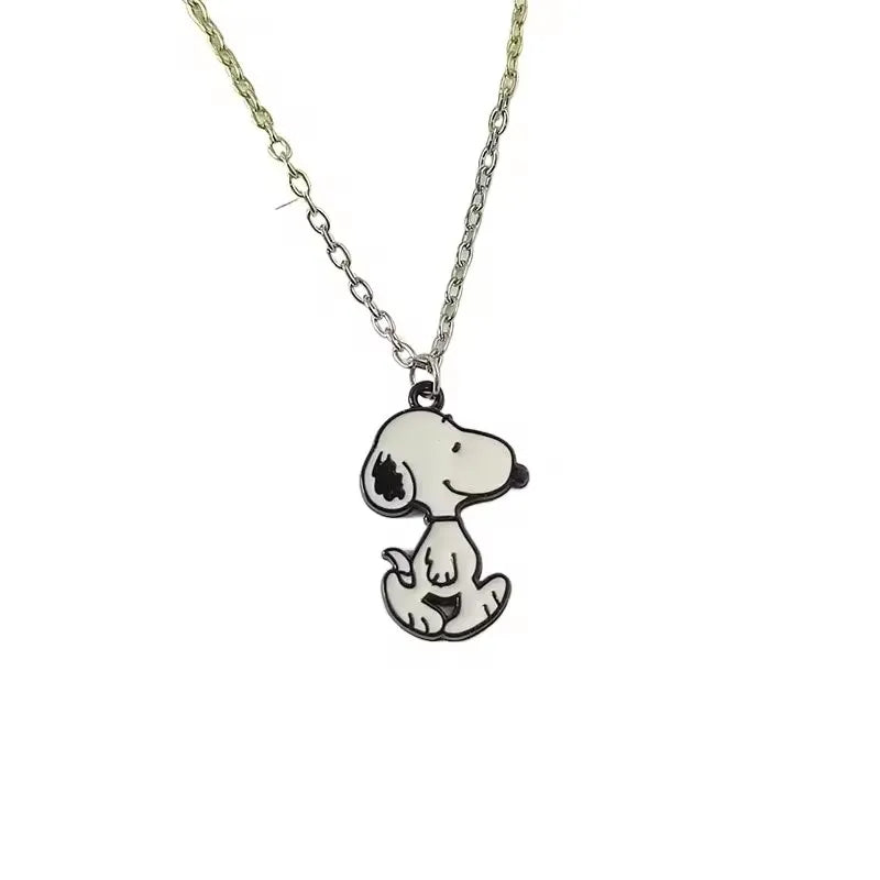 Snoopy Cartoon Necklace - Jewelry Gift