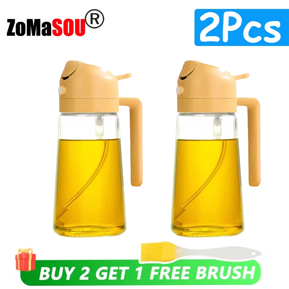 2-in-1 Oil Dispenser - Spray or Pour