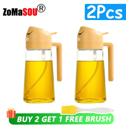 2-in-1 Oil Dispenser - Spray or Pour