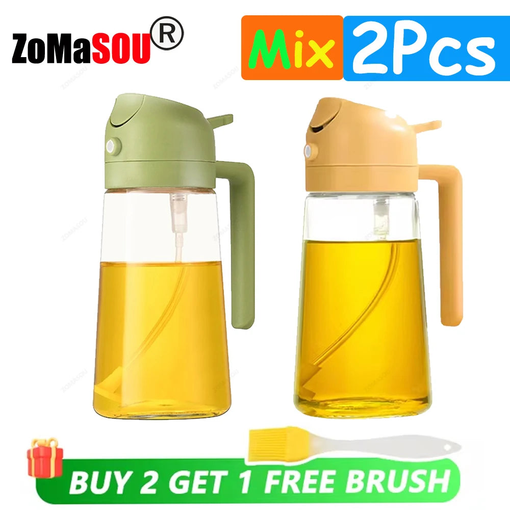 2-in-1 Oil Dispenser - Spray or Pour